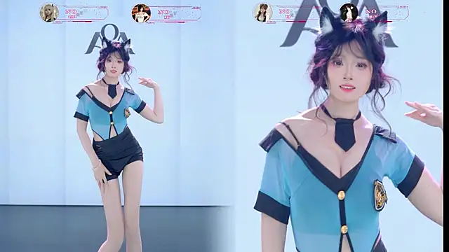 AOA-001のウェブカメラショー
