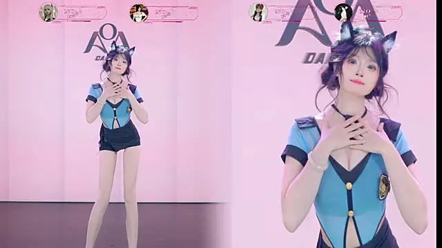 AOA-001のウェブカメラショー