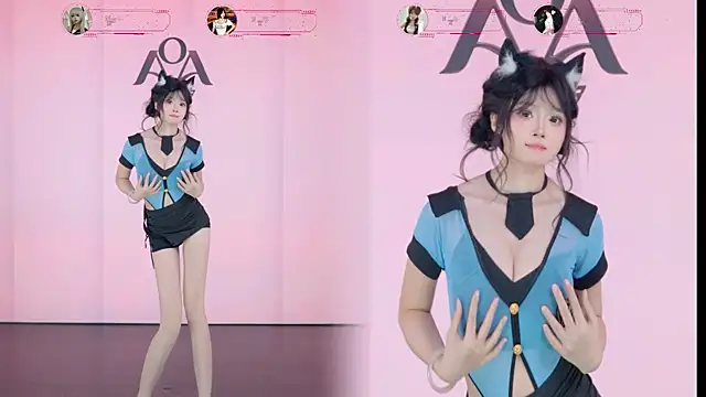 AOA-001's Webcam Show