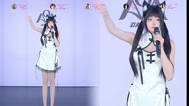 AOA-001のウェブカメラショー