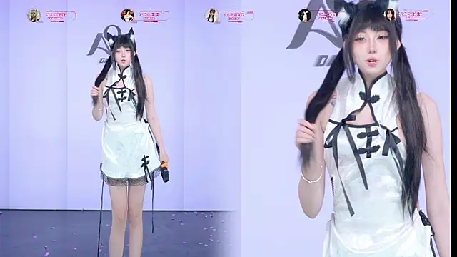 AOA-001のウェブカメラショー