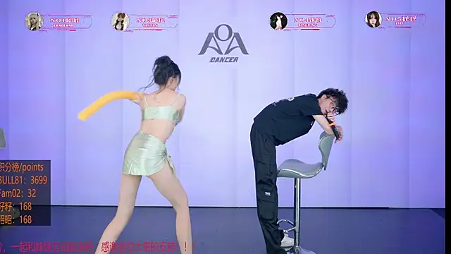 Show modela AOA-001 na web-kameri