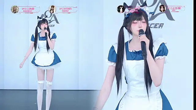 Show modela AOA-001 na web-kameri