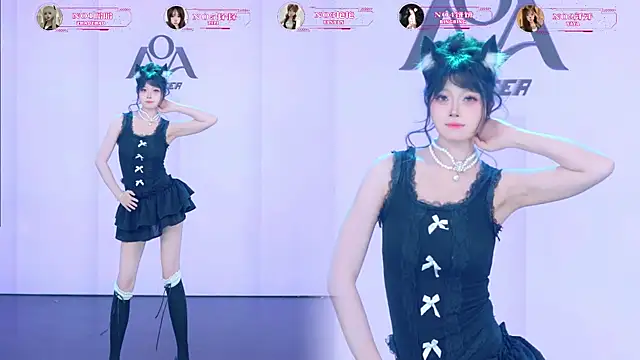 Show modela AOA-001 na web-kameri