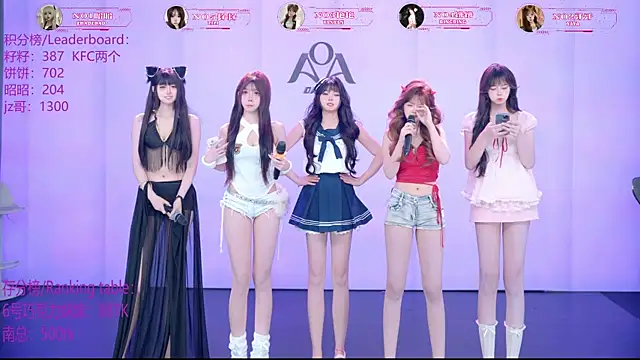 AOA-001's Webcam Show
