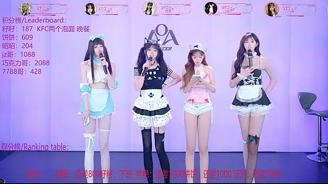 Show webcam de AOA-001