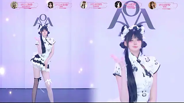 AOA-001のウェブカメラショー