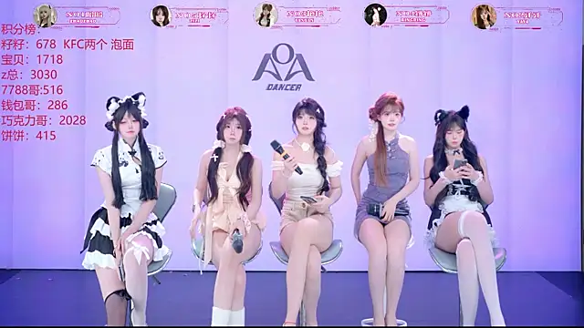 AOA-001: διαδικτυακό σόου στην κάμερα