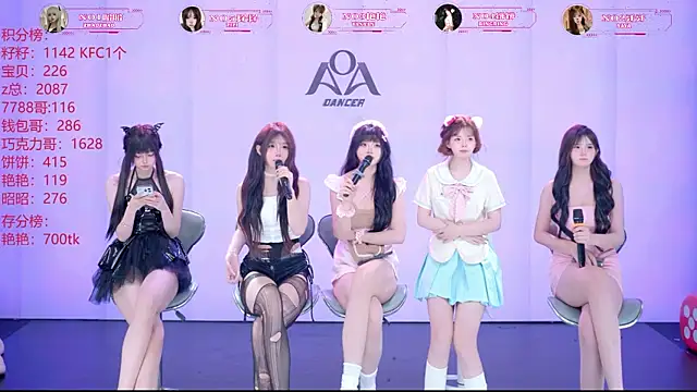 AOA-001: διαδικτυακό σόου στην κάμερα