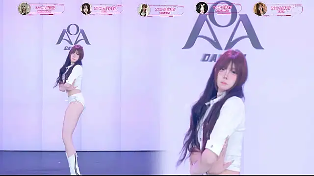AOA-001のウェブカメラショー