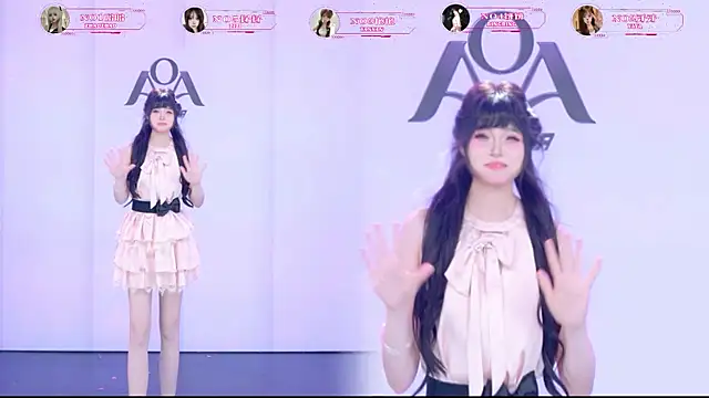 AOA-001のウェブカメラショー