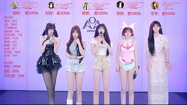 AOA-001のウェブカメラショー