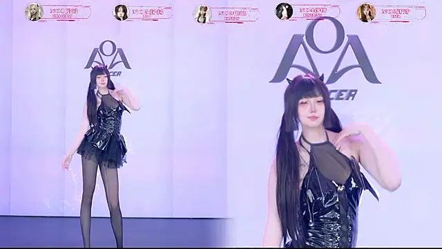 AOA-001のウェブカメラショー