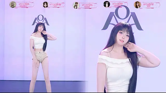AOA-001 Adlı Modelin Canlı XXX Sohbeti