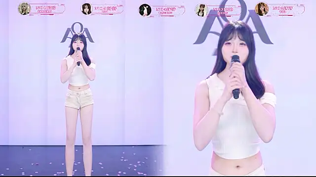 AOA-001のウェブカメラショー