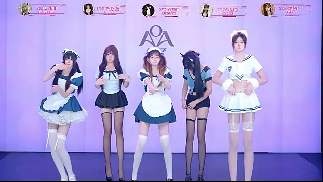 AOA-001's Webcam Show