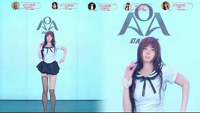 AOA-001のウェブカメラショー