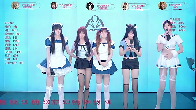 AOA-001's Webcam Show