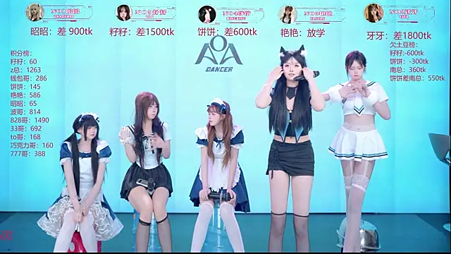 AOA-001's Webcam Show
