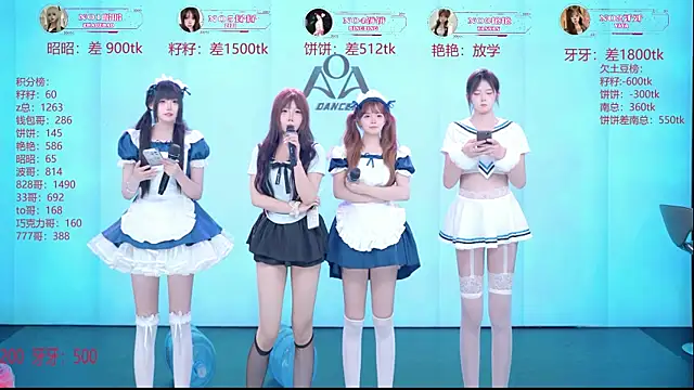 AOA-001のウェブカメラショー