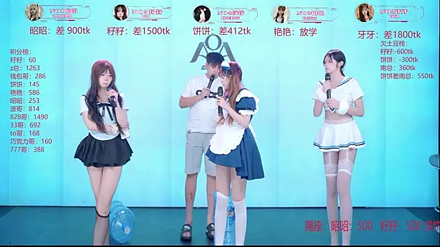 AOA-001's Webcam Show