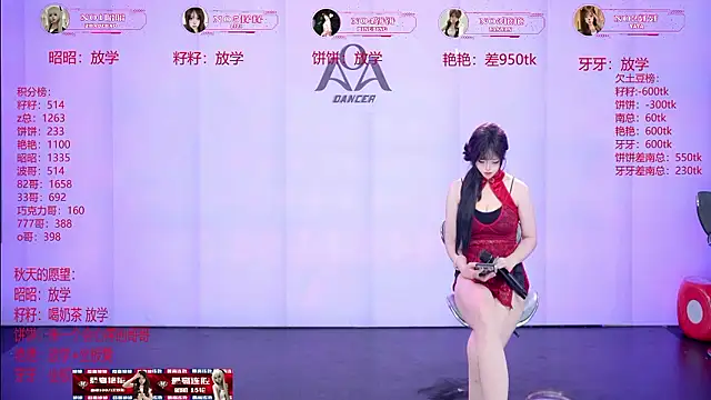 AOA-001のウェブカメラショー