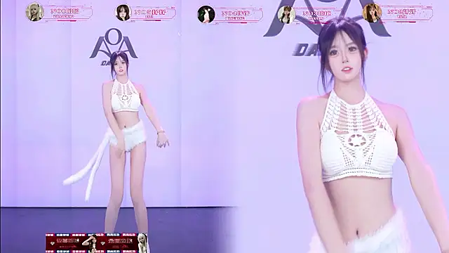 AOA-001のウェブカメラショー