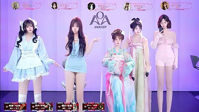 AOA-001のウェブカメラショー