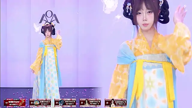 AOA-001のウェブカメラショー