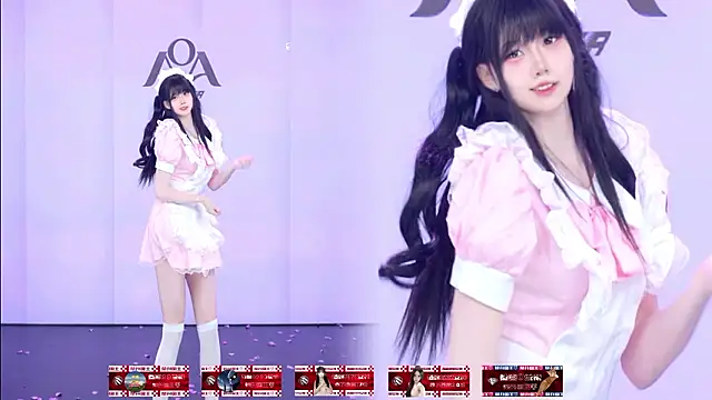 AOA-001のウェブカメラショー
