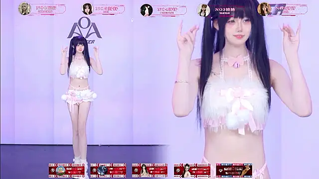 AOA-001のウェブカメラショー
