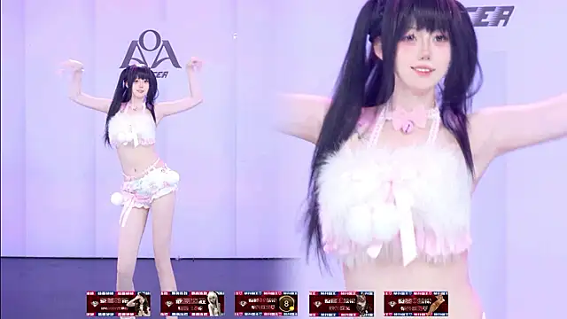 Show modela AOA-001 na web-kameri