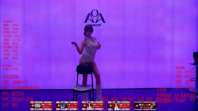 แชท XXX สดของ AOA-001