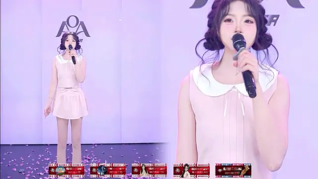 AOA-001のウェブカメラショー