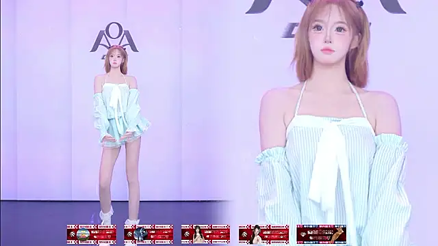 AOA-001のウェブカメラショー