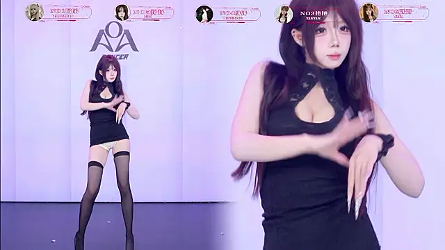 AOA-001のウェブカメラショー