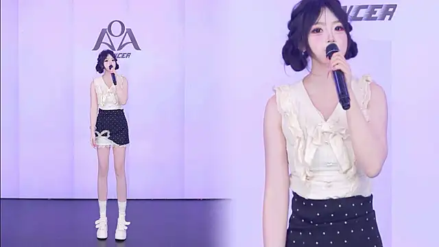 AOA-001 Шоу с уебкамера