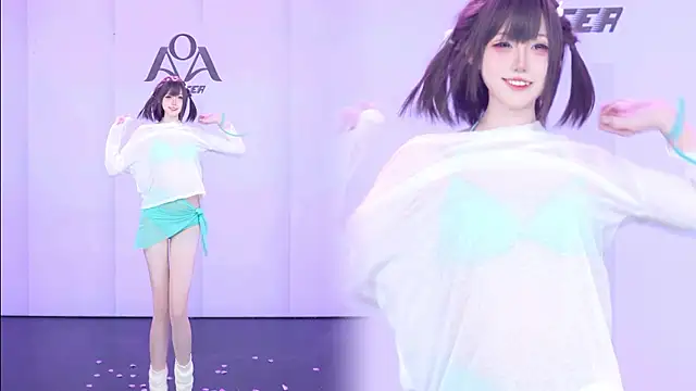 AOA-001のウェブカメラショー