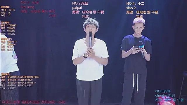 Show de NCT-111 na webcam