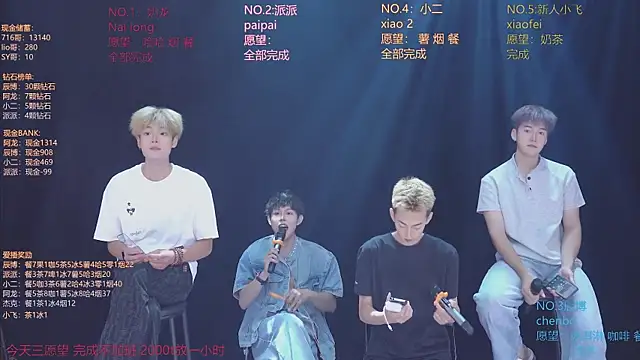 NCT-111のウェブカメラショー