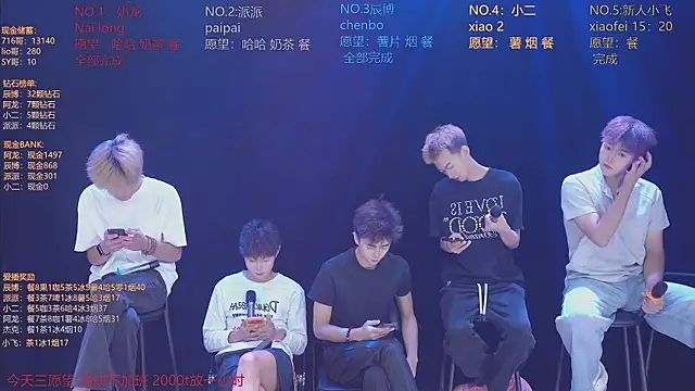 Show de NCT-111 na webcam