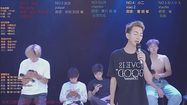Show modela NCT-111 na web-kameri