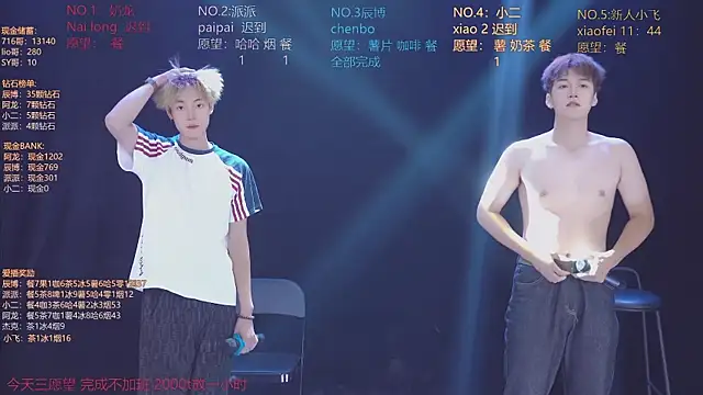 Show de NCT-111 na webcam