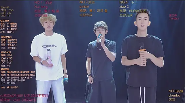 Show de NCT-111 na webcam