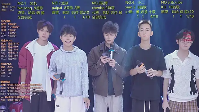 NCT-111のウェブカメラショー