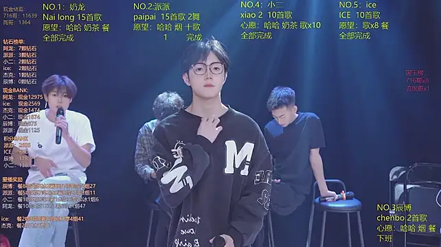 Show de webcam de NCT-111