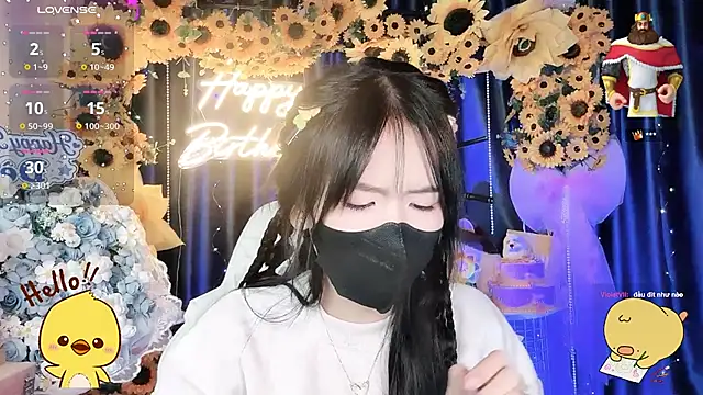 הופעת וובקאם של Your-Sunshinee