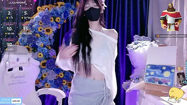 Show de Your-Sunshinee na webcam
