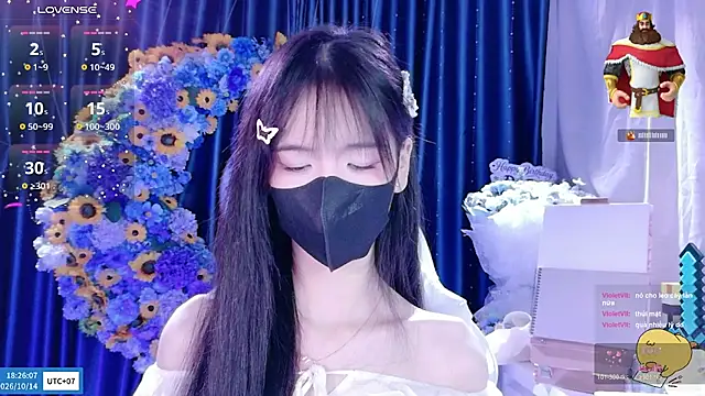 Show modela Your-Sunshinee na web-kameri