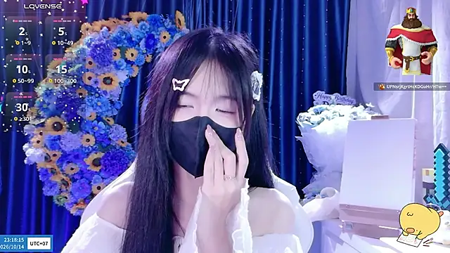 Show de Your-Sunshinee na webcam